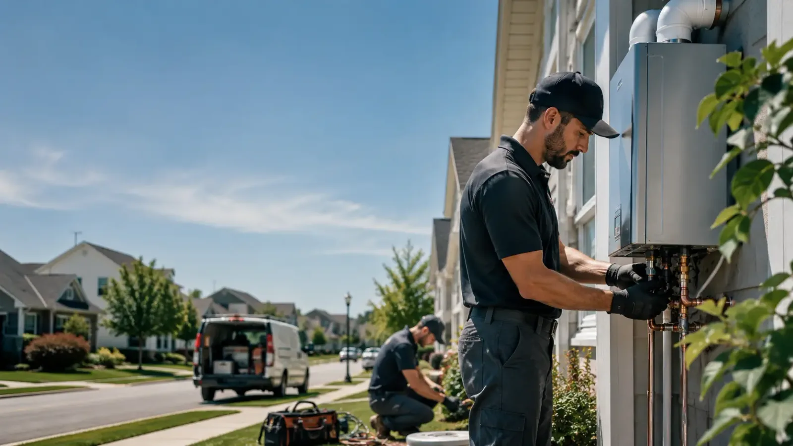 Tankless Water Heater Installation in Hiddenite, NC